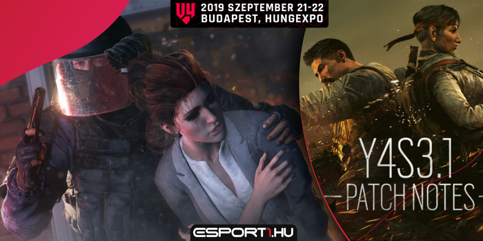 Rainbow 6 Siege - Squad Friendly Fire büntetés a Y4S3.1 patchben, és a Hostage új védelmet kapott!