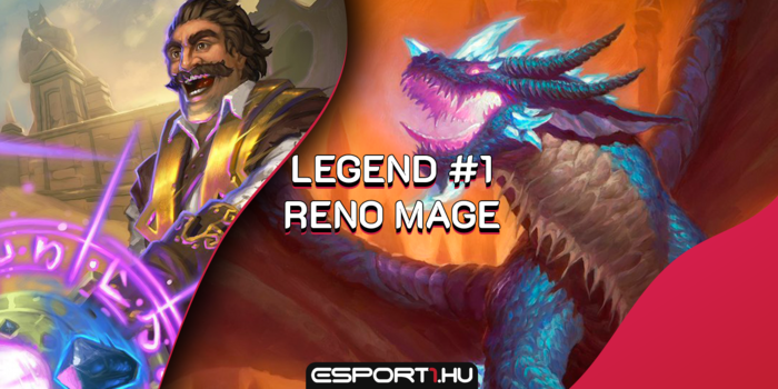 Hearthstone - Farmolta a Shamanokat, Legend #1 jutott J4CKIECHAN Reno Mage-dzsel!