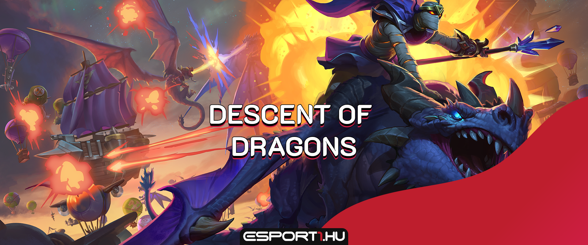 Descent of Dragons: új kiegészítő, új játékmód, új lapok!