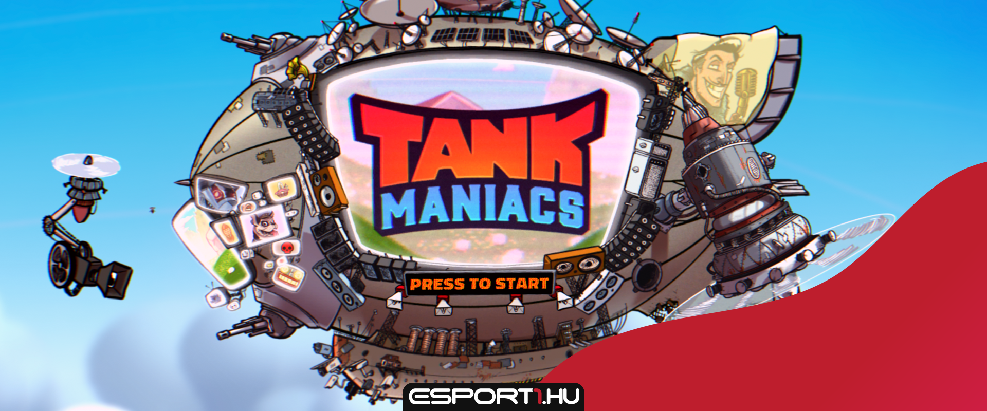 Ingyen kipróbálható a magyar fejlesztésű Tank Maniacs