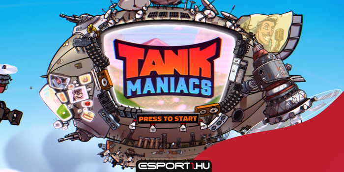 Gaming - Ingyen kipróbálható a magyar fejlesztésű Tank Maniacs