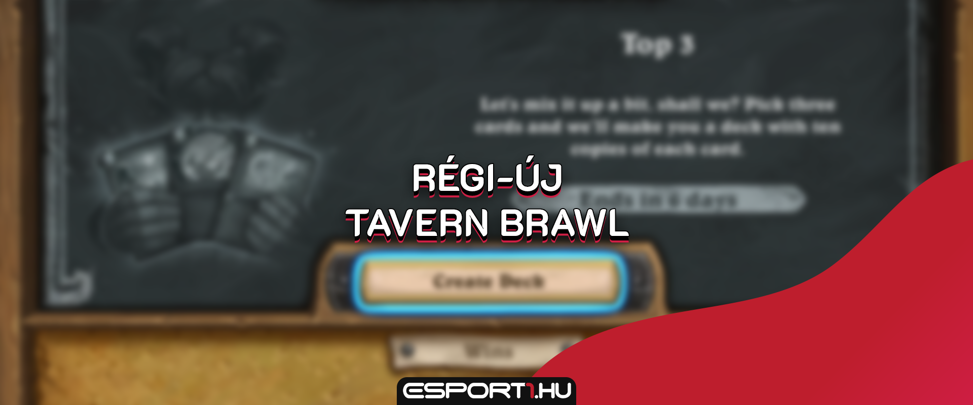 Itt az új Tavern Brawl, ami már működik is