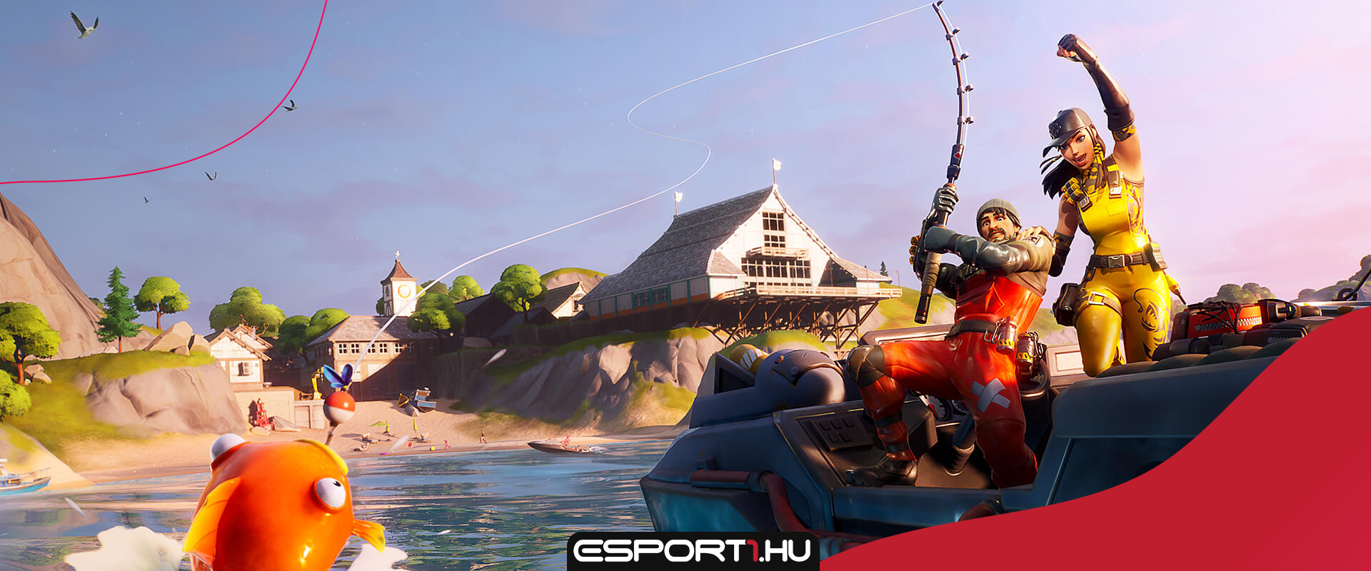 Horgászversenyt rendez az Epic Games a Fortnite-ban