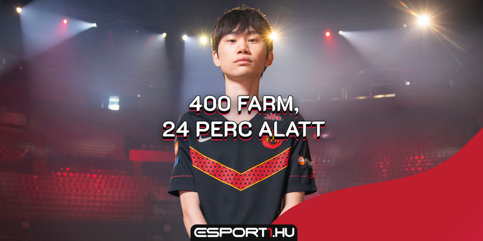 League of Legends - 24 perc 400-as farm, csak egy 