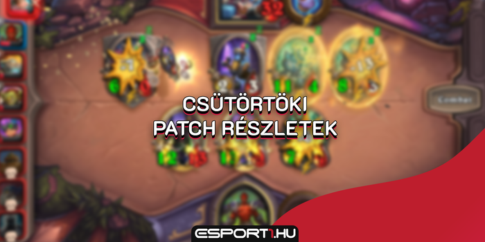 Hearthstone - Első részletek a csütörtöki patchről: három új hős is érkezik