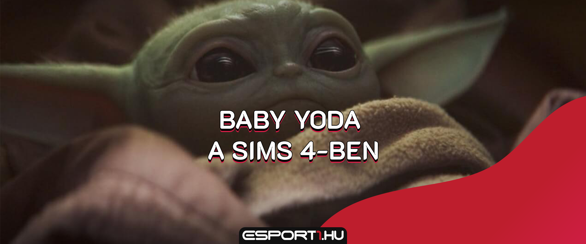 Ez nem rajongói mod: hivatalosan bekerült Baby Yoda a Sims 4-be