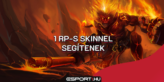 League of Legends - 1 RP-ért árulják a hőskinézetet, hogy felhívják a figyelmet a katasztrófára