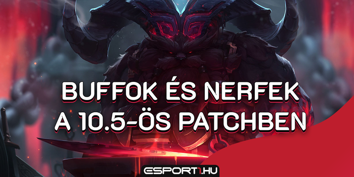 League of Legends - Pontos értékek: így változhatnak a hősök és tárgyak a 10.5-ös frissítésben