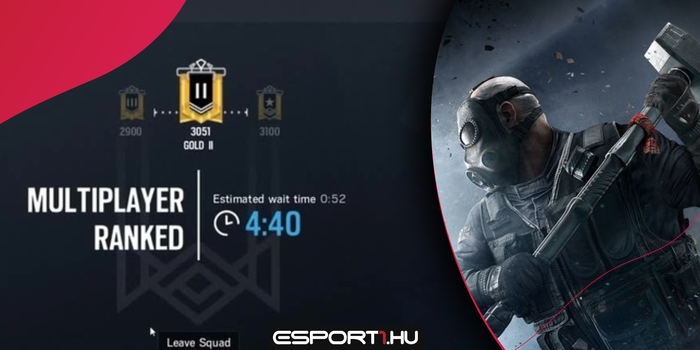 Rainbow 6 Siege - Biztató hírek: különválhat a solo a party meccskereséstől!