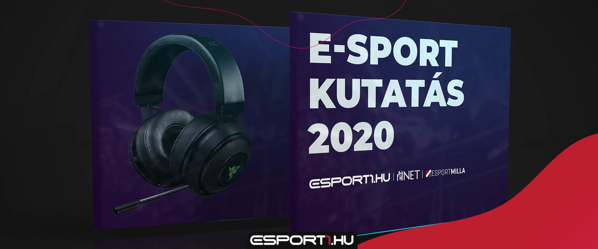 Töltsd ki a 2020-as Magyar E-sport Kérdőívet, és nyerj egy értékes fejhallgatót!