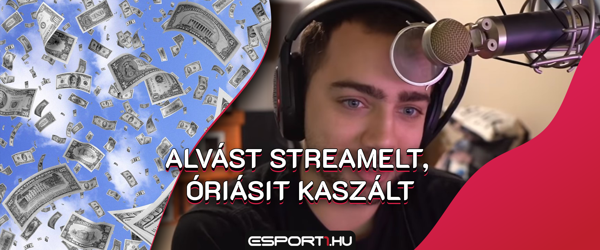 Szó szerint aludt élő adásban a streamer, ennyit keresett vele