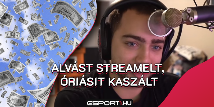 Gaming - Szó szerint aludt élő adásban a streamer, ennyit keresett vele