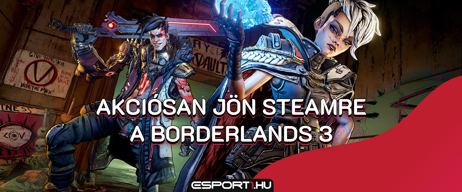 Napokon belül érkezik Steamre a Borderlands 3, hatalmas akcióval húzhatjátok be