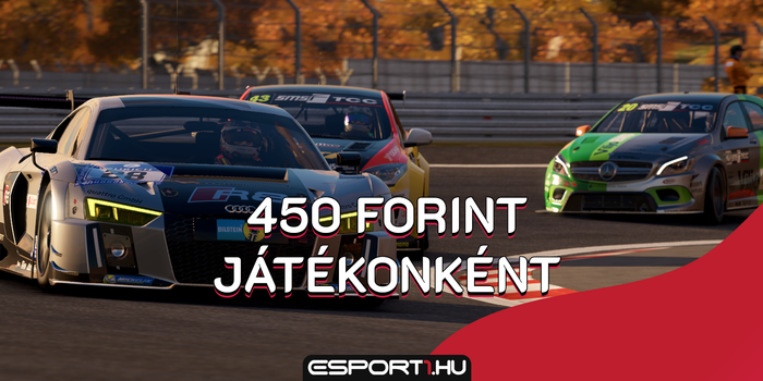 Gaming - 4000 forintért 9 motorsport játék: Project Cars 2 és Assetto Corsa is szerepel a listán
