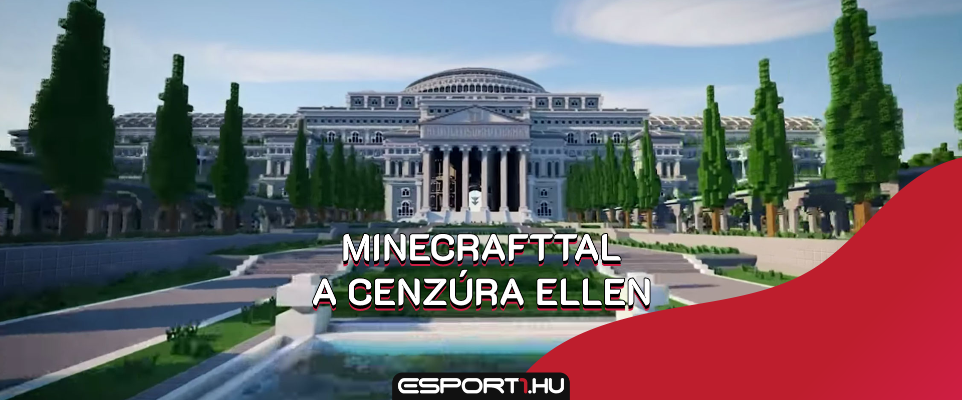 Könyvtárt nyitottak Minecraftban, ahol elérhetőek a cenzúrázott sajtótermékek
