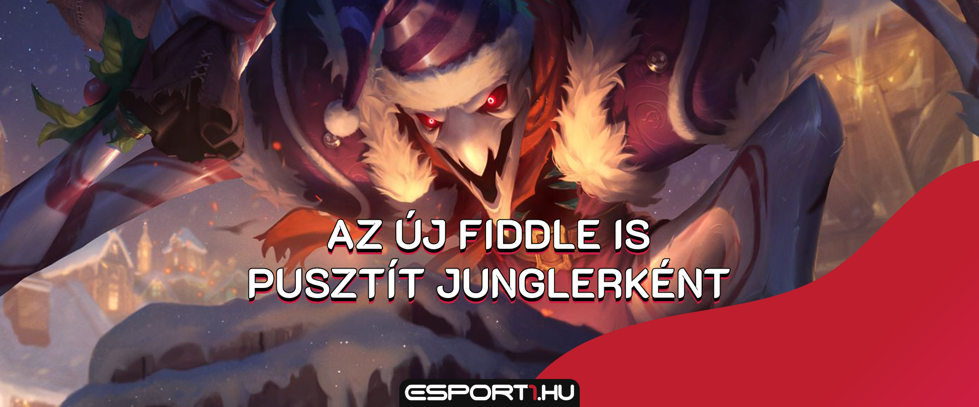 1-es szinten, segítség nélkül takarít le két jungle campet egyszerre az új Fiddlesticks