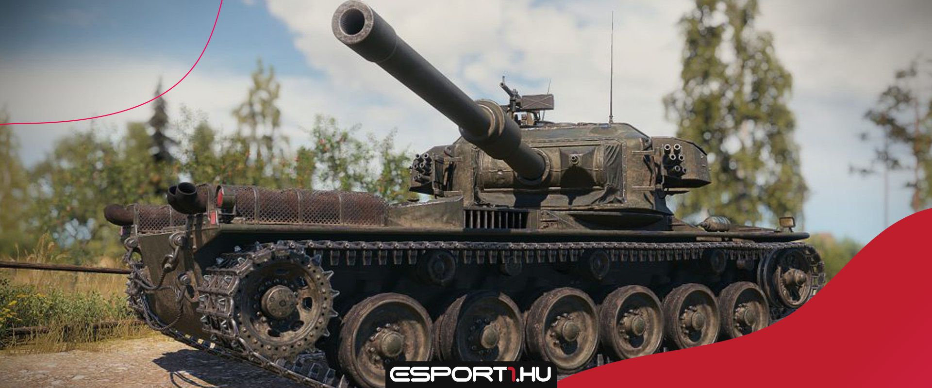Új tier IX-es egyedi svéd nehéz tank - Bemutatjuk az Strv K harckocsit!