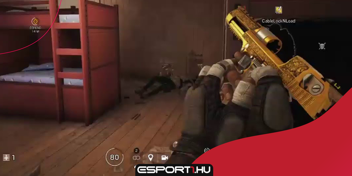 Rainbow 6 Siege - Golden Gun módban összejött a dupla Ace egy körön belül