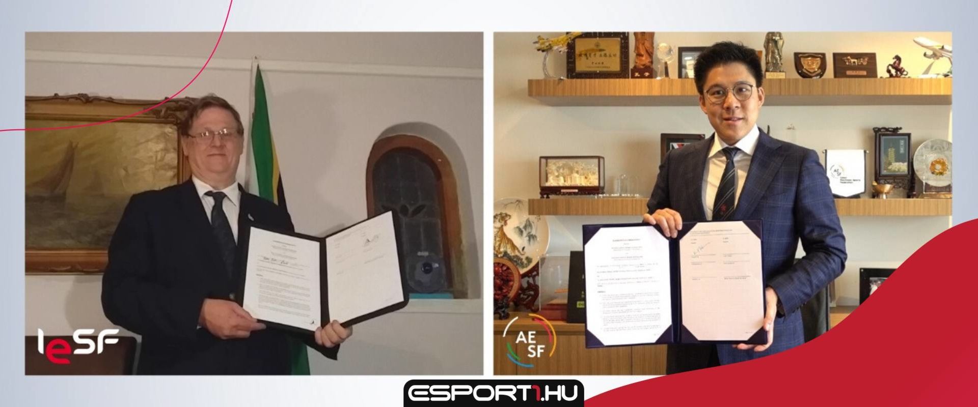 Együttműködési megállapodást írt alá az IESF és az AESF - Együtt dolgoznak az e-sportért