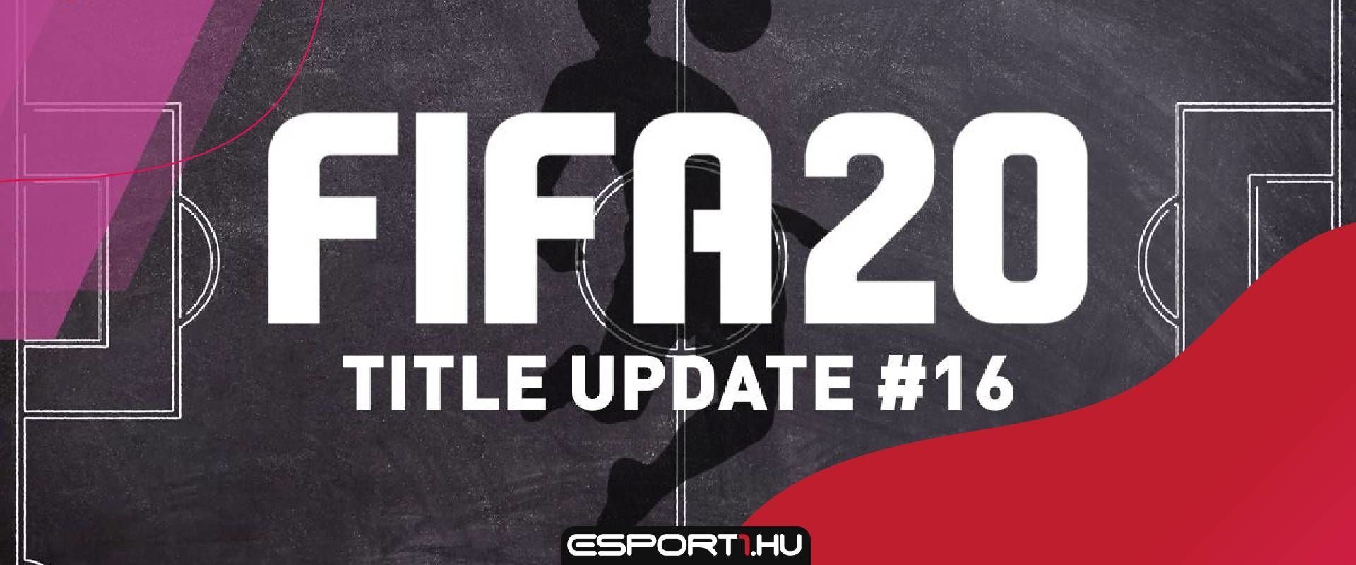 Mintha lemondtak volna a FIFA20-ról, minimalista patch érkezett