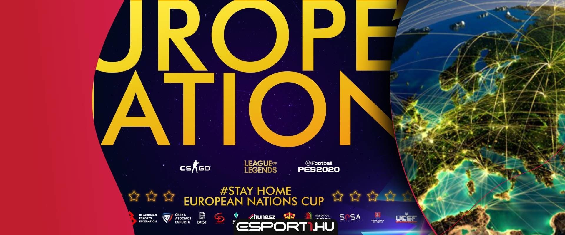 A Magyar E-sport Szövetség is csatlakozott az európai Stayhome kupához
