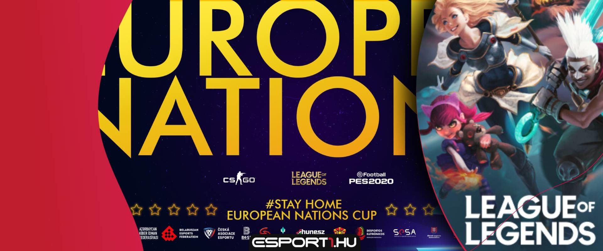 Megvan a European Nations Cup magyar LoL válogatottja, szombaton indul a verseny