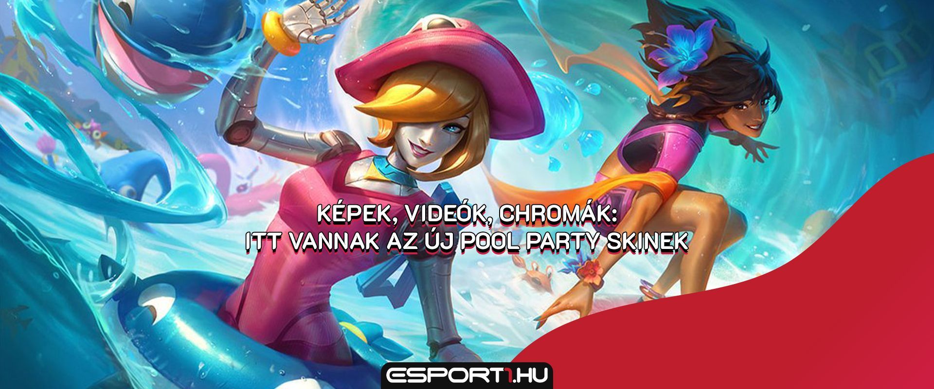 Minden információ az új Pool Party skinekről: Videók, chromák és rengeteg kép