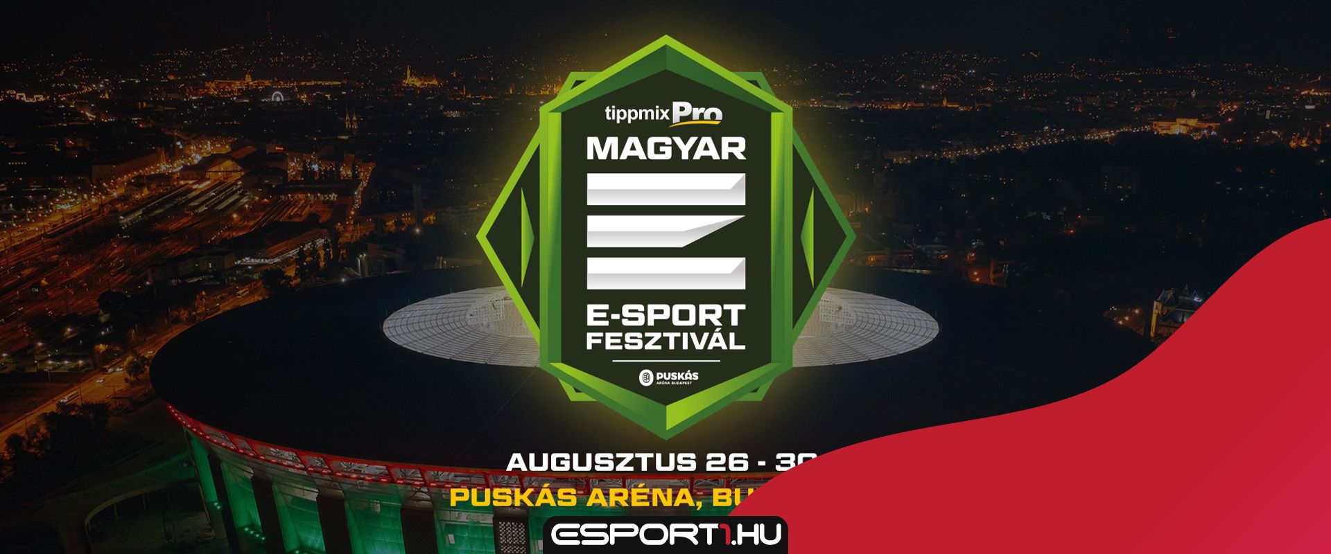 Hivatalos: Új dátummal rendezik meg a TippmixPro Magyar E-sport Fesztivált