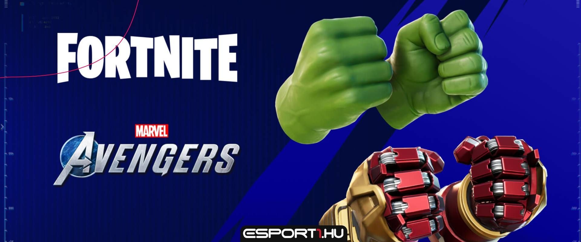 Újabb Avengers kiegészítővel bővül a Fortnite, Hulk öklét szerezhetjük meg