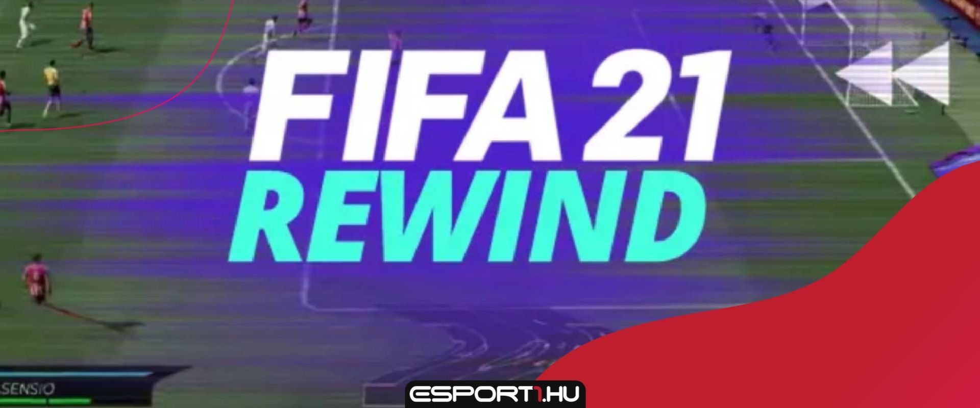 Visszapörgetés a FIFA21-ben? Így lehet majd használni!