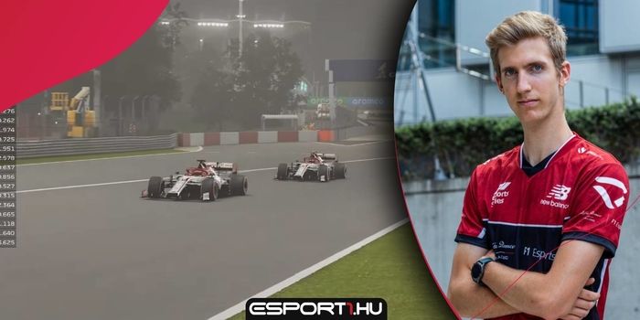 Forma 1 e-sport - Parádés 2. helyet szerzett Bereznay Dani az F1 Esports Pro Series idei első futamán