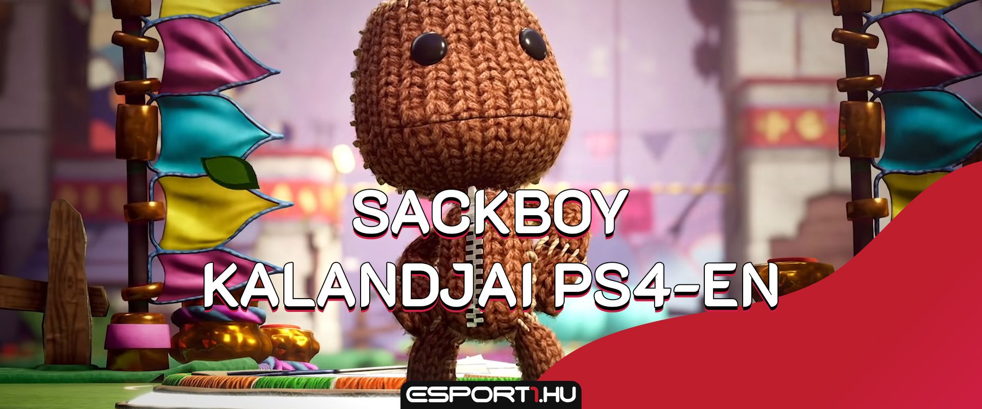 Sackboy: Zsákos platformer a PlayStationödön!