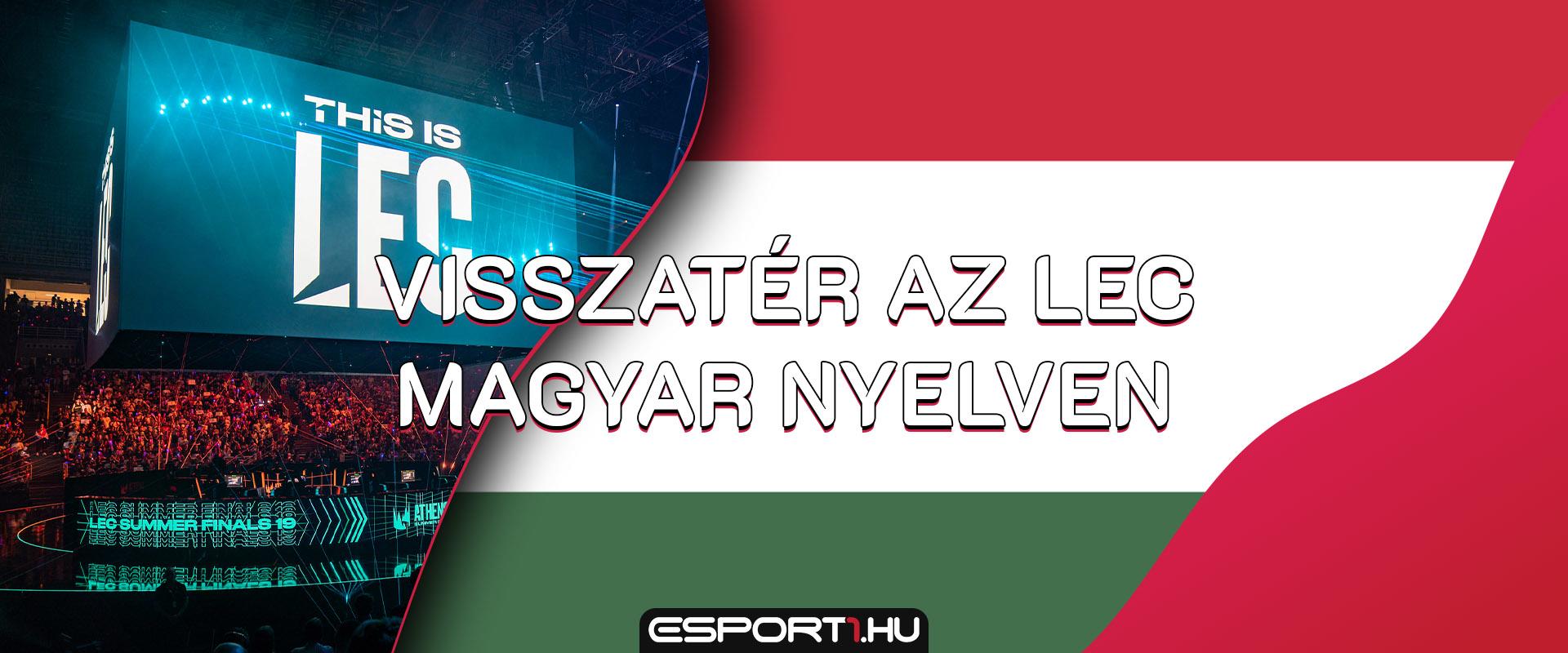 Megvan mikortól nézheted élőben, magyar nyelven az LEC 2021-es tavaszi szezonját