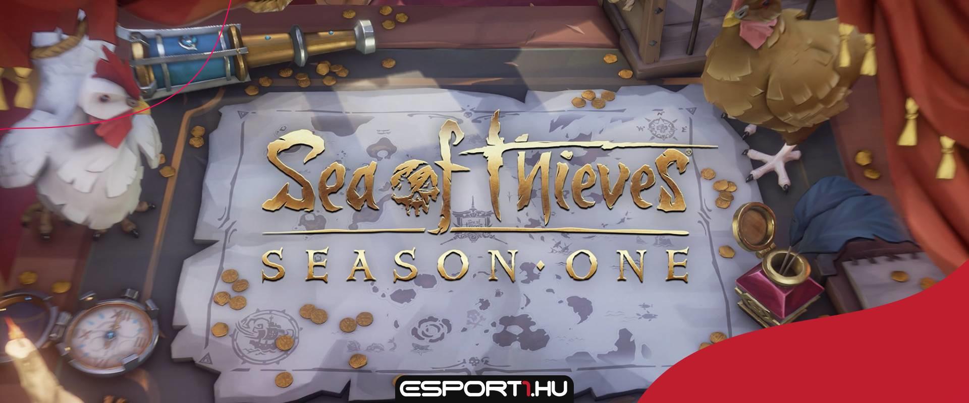 Jövő héten nagy frissítést kap a Sea of Thieves, jönnek a szezonok és a battle pass rendszer