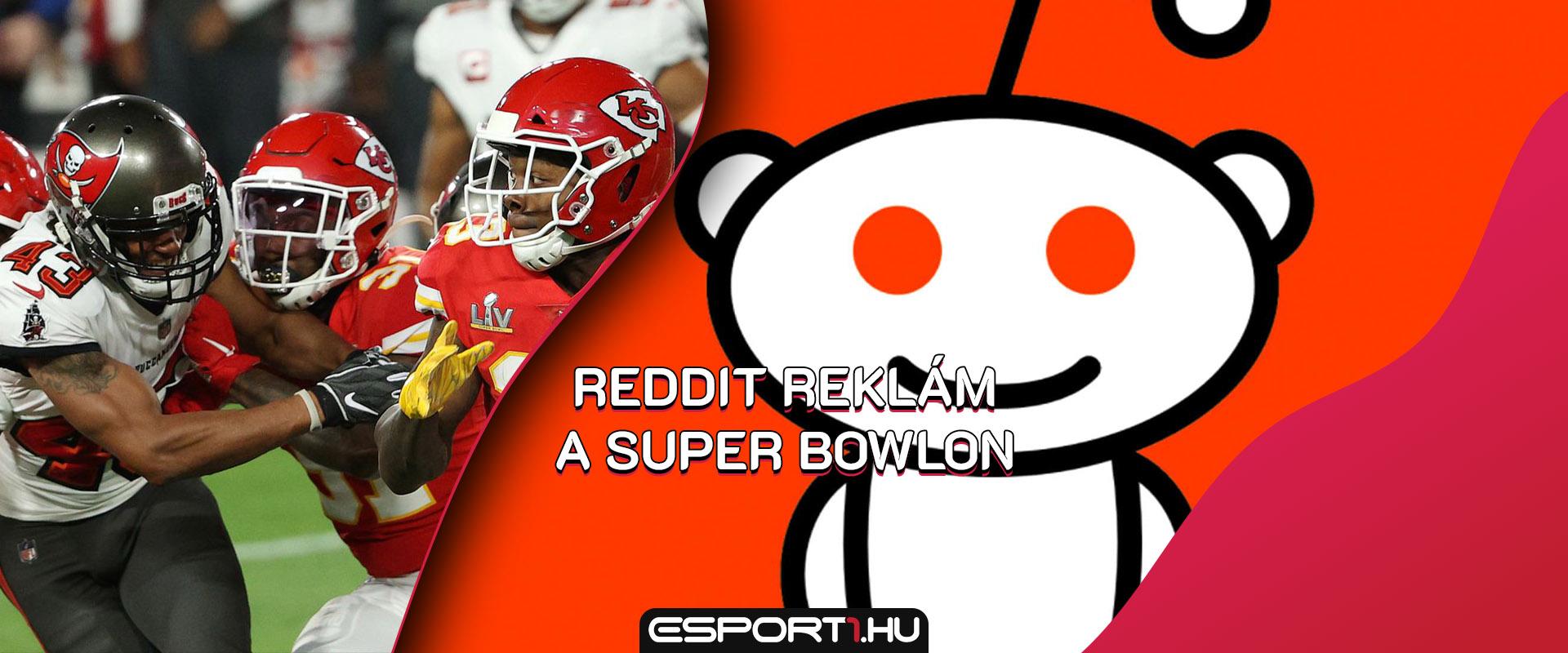 Történelmi mérföldkő: Reddit reklámot vetítettek le a Super Bowl szünetében