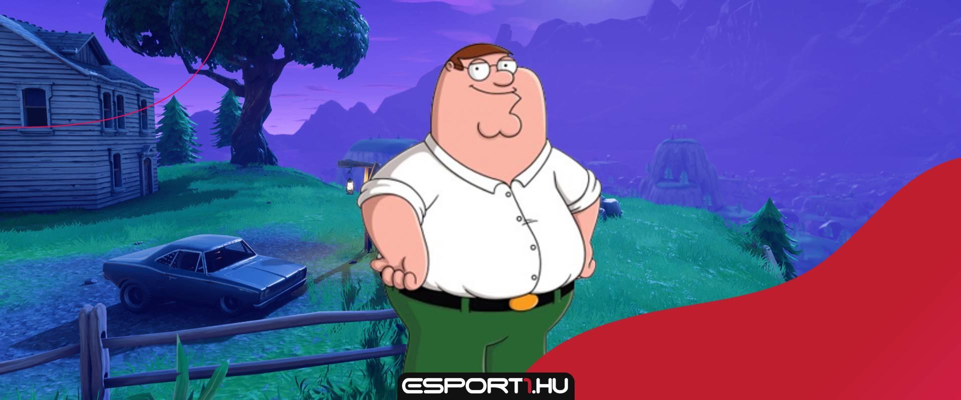 Family Guy együttműködésre utaló jeleket találtak a Fortnite leakerei