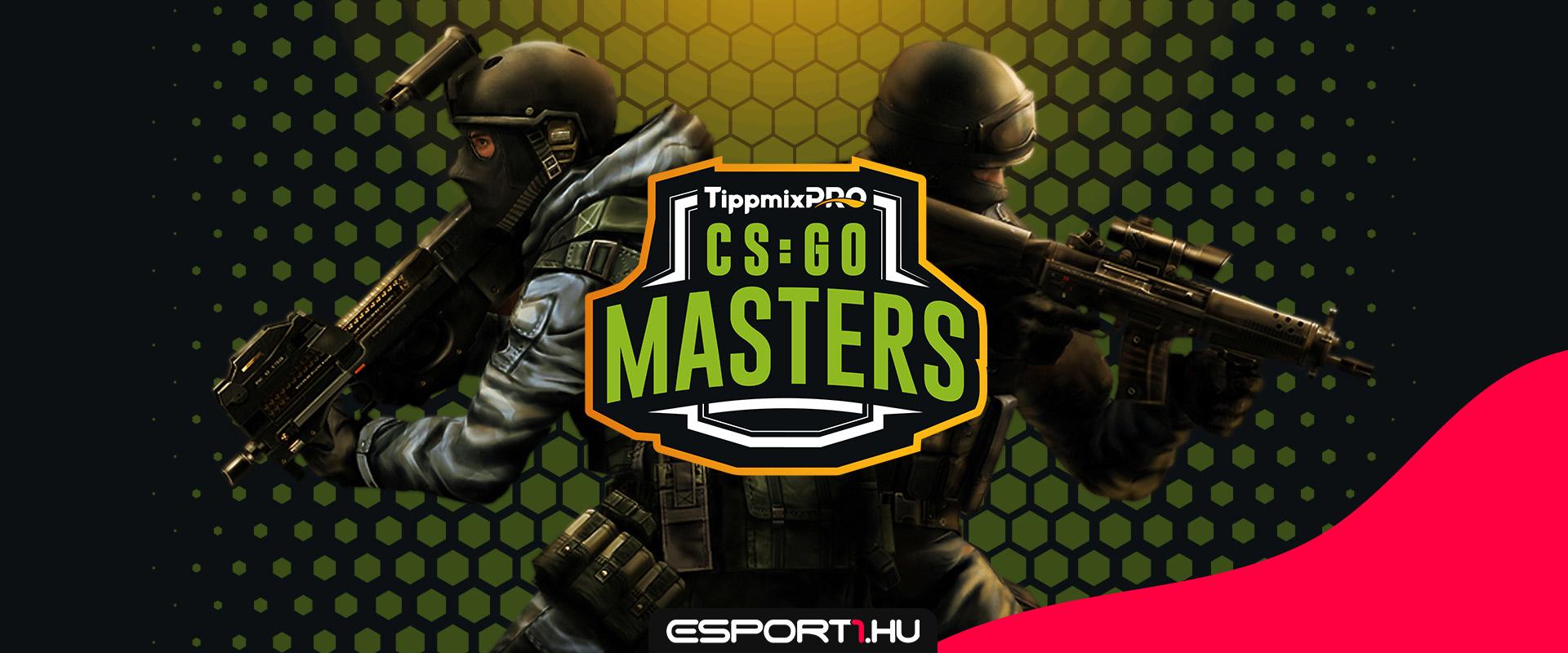 4 millió forint összdíjazással indul a TippmixPro CS:GO Masters, nevezz még ma a bajnokságra!