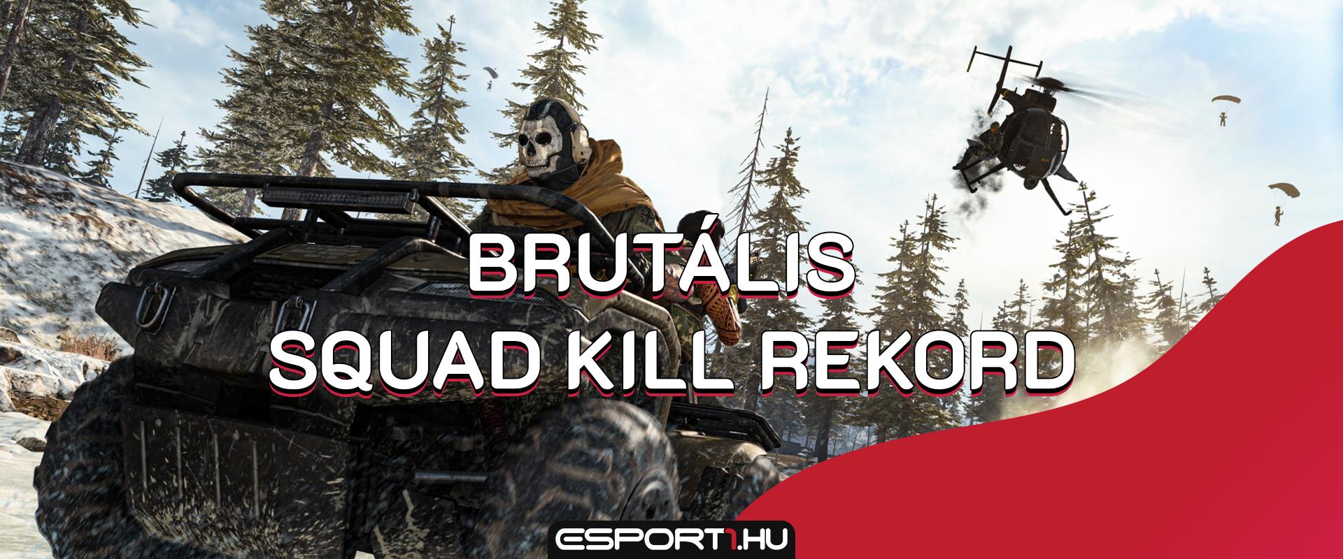 Call of Duty Warzone: Egészen hihetetlen squad kill rekord született