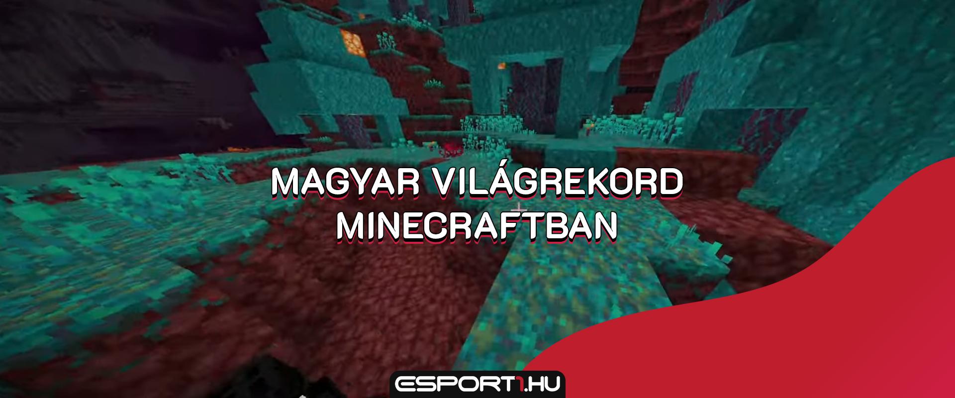 Gaming:  Egy magyar srác megdöntötte a Minecraft speedrun világrekordot