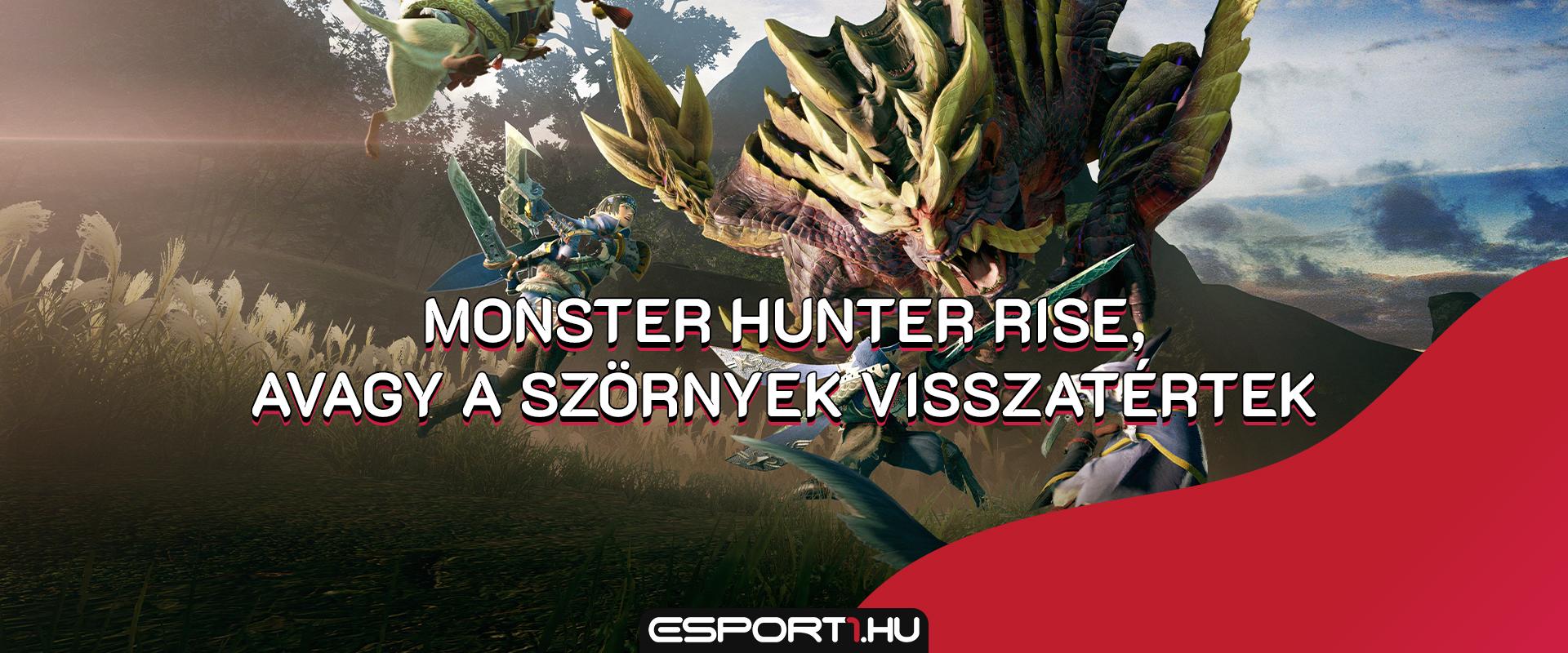 Gaming: Monster Hunter Rise teszt, avagy a szörnyvadászat még mindig jó móka