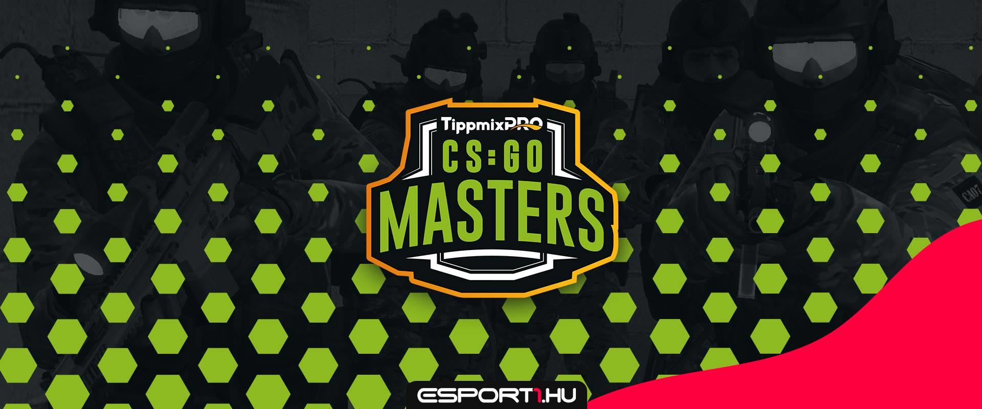 Íme a TippmixPro CS:GO Masters zárt selejtezőjének mezőnye!
