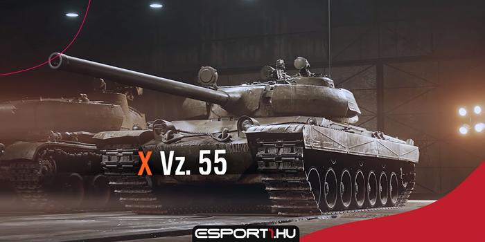World of Tanks - Vz. 55 buff - Új csehszlovák nehéz tank paraméter változások