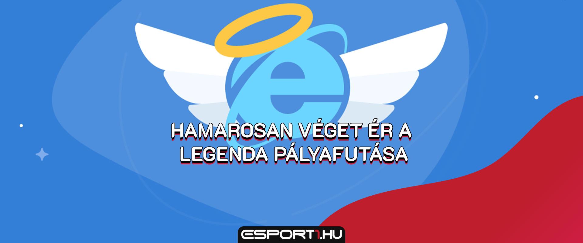 RIP Internet Explorer, megszűnik a legendás böngésző
