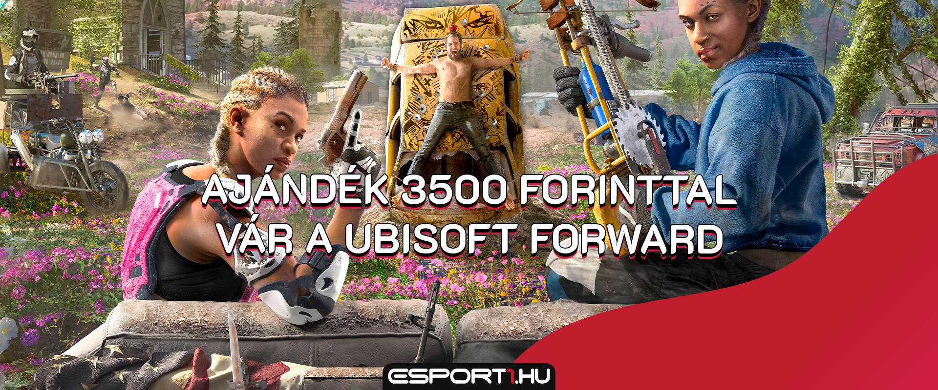 Akciófigyelő: Ajándék 3500 forinttal vár a Ubisoft Forward vására