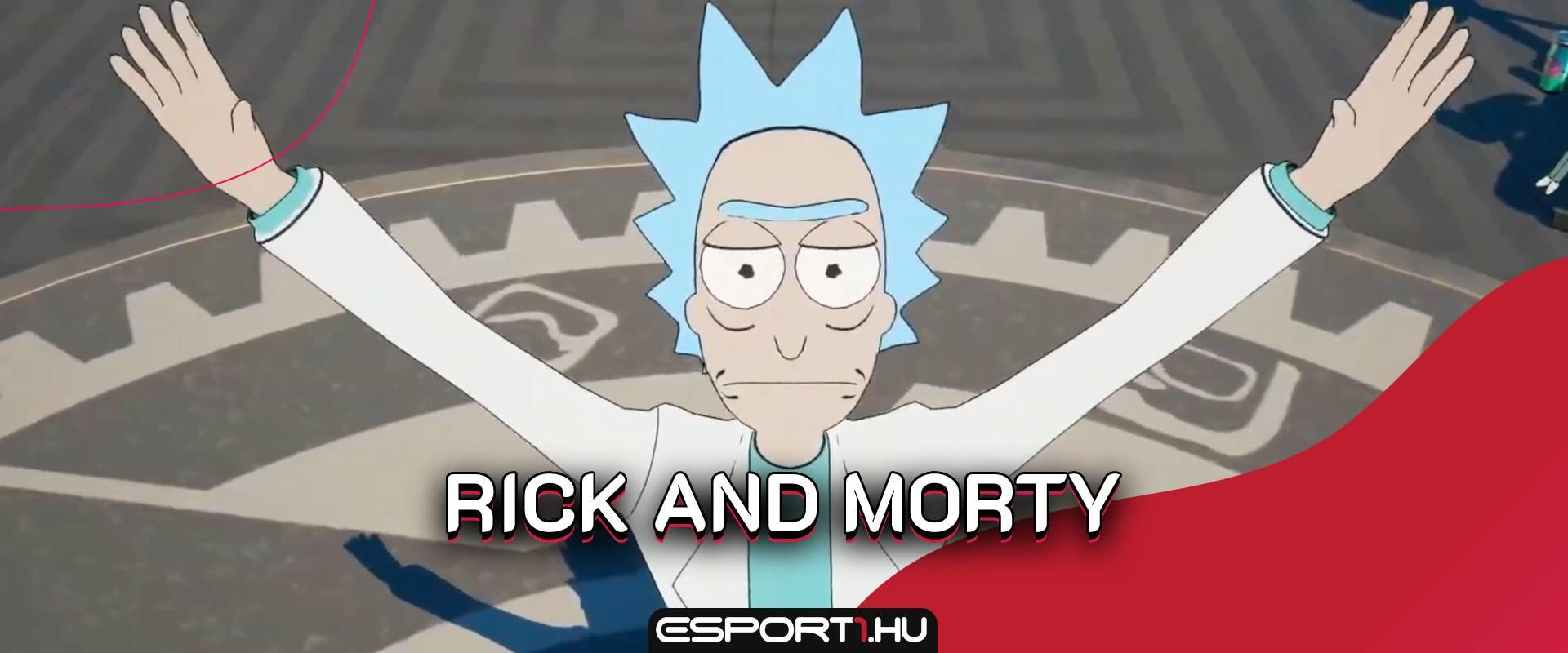 További Rick and Morty skineket kaphat a Fortnite