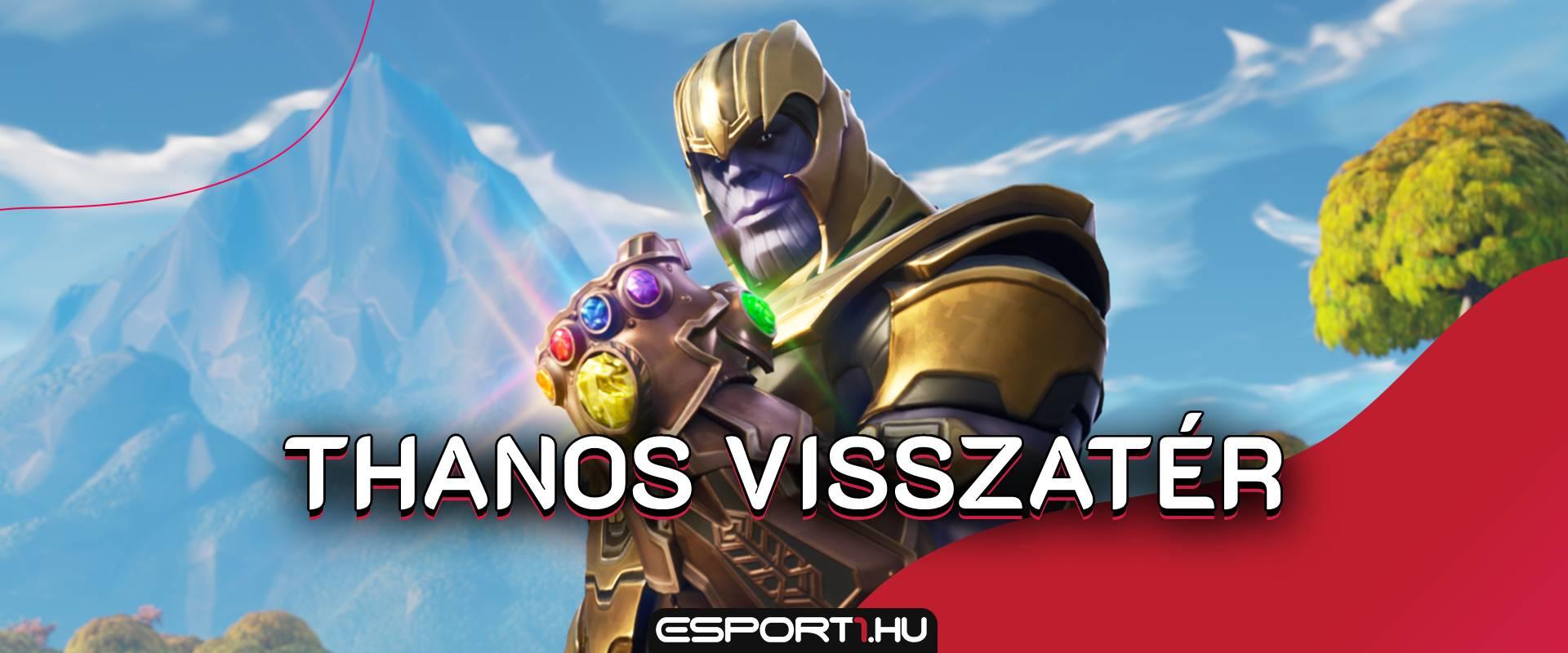 Thanos végre igazi skinné válik a Fortnite-ban, még kupát is rendeznek neki