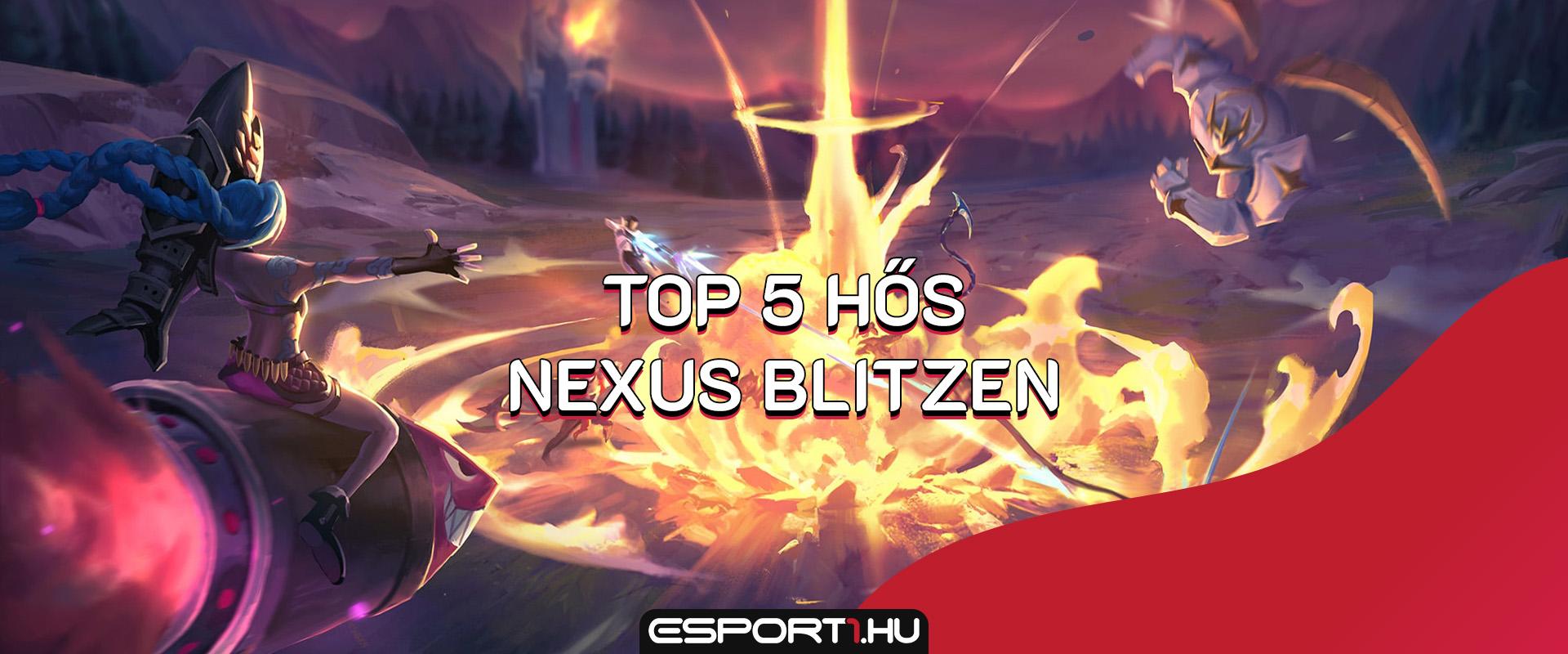 LoL: Ez az 5 legerősebb hős a Nexus Blitz játékmódban