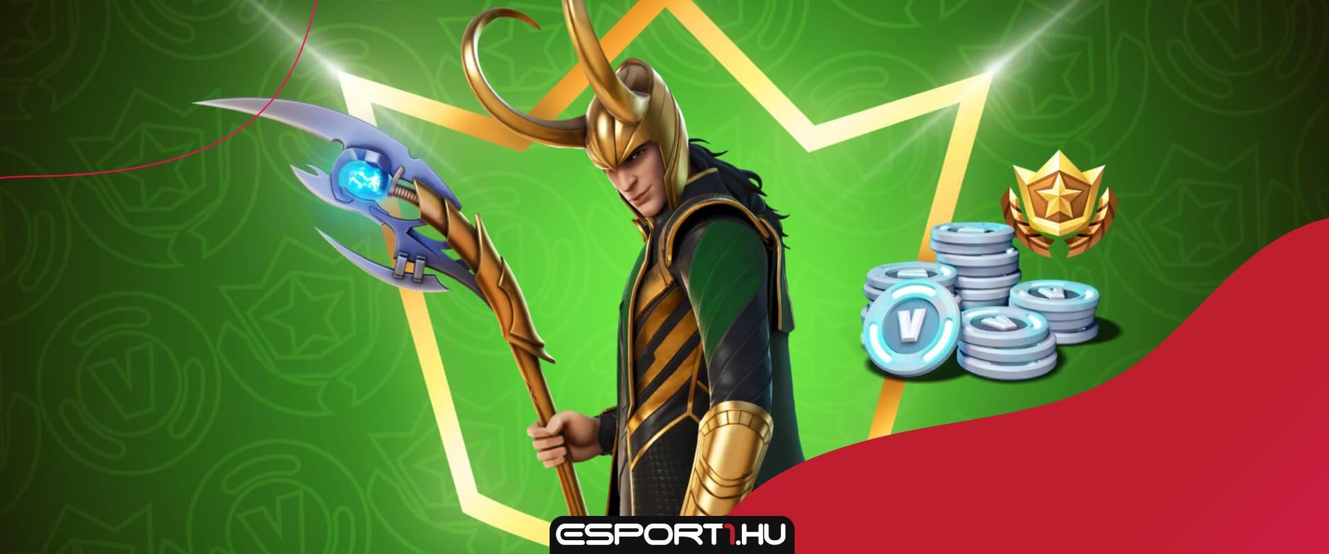 Szórakoztató animációval futott be Loki, a Fortnite Crew júliusi skinje