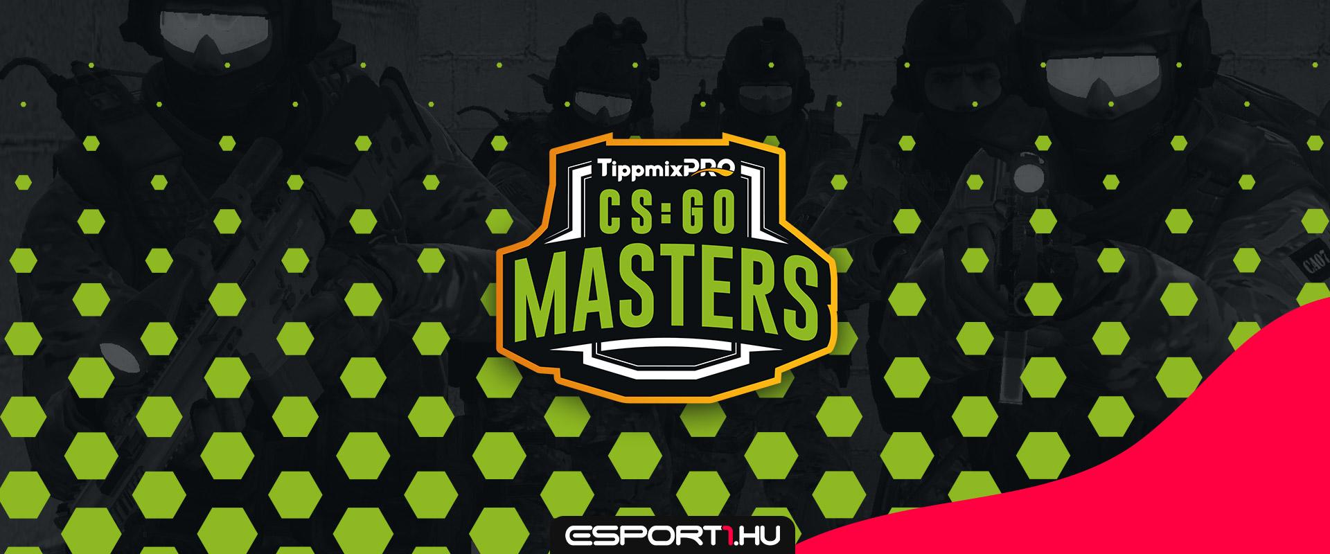 TippmixPro CS:GO Masters: Itt az első fogadható magyar ligarendszerű e-sport esemény