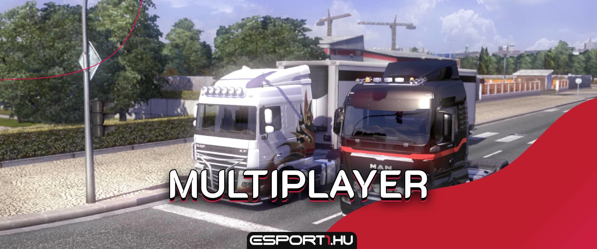 Élessé vált a hivatalos multiplayer az Euro Truck Simulator 2-höz